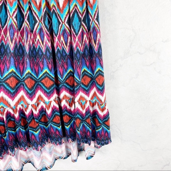 [Epic Threads] Aztec Print Strapless Dress - Picture 2 of 3